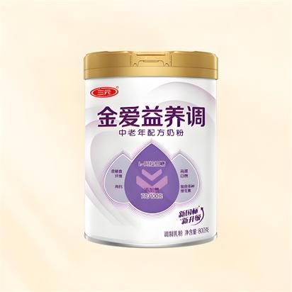 【积分+现金】金爱益养调中老年配方奶粉800g